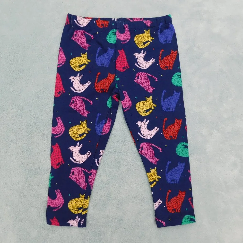 Wonderkids 2T Cute Embellished Peplum Cat Top with Matching Pants NWT